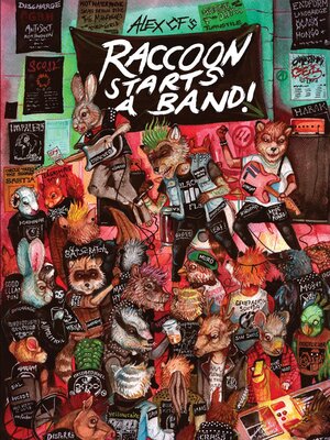 cover image of Raccoon Starts a Band